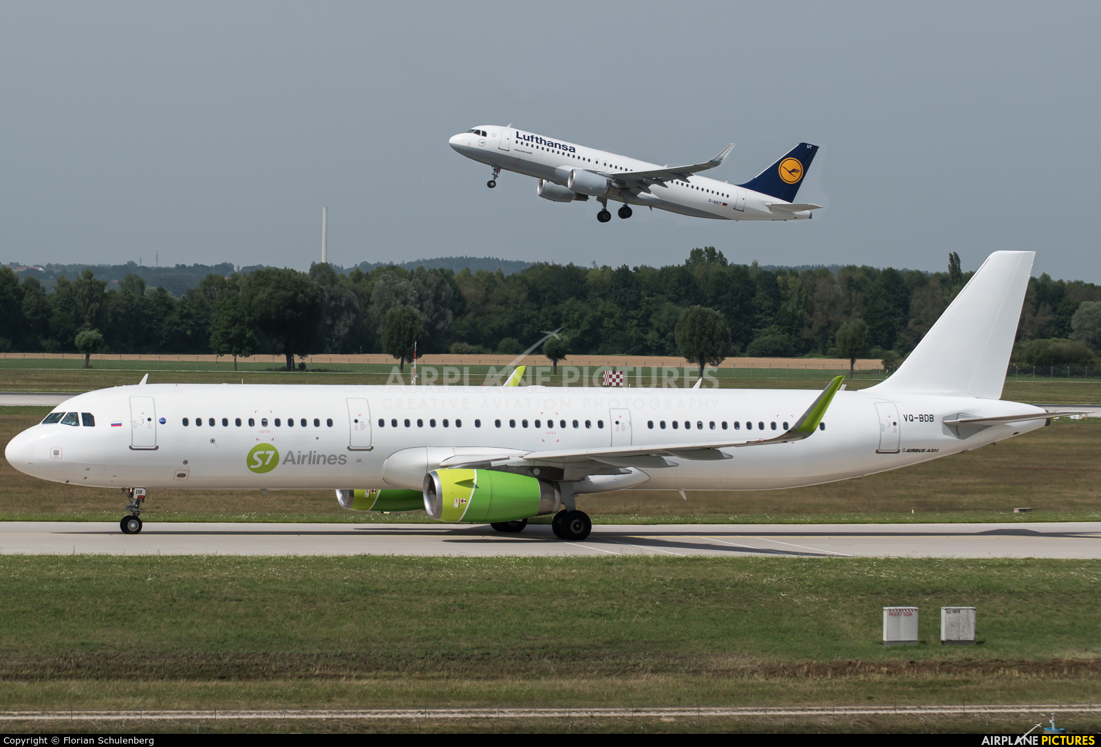S7 Airlines VQ-BDB aircraft at Munich