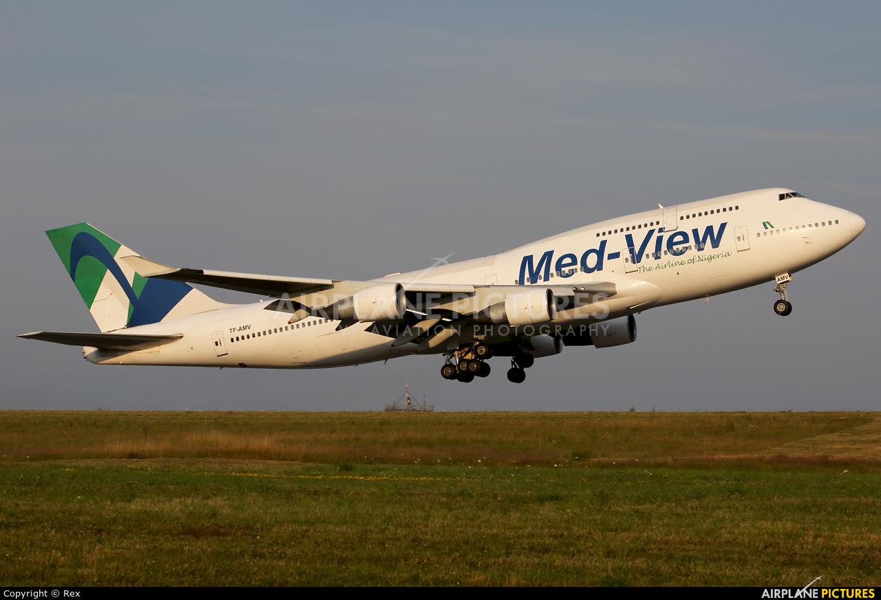 Med-View Airline TF-AMV aircraft at Frankfurt - Hahn