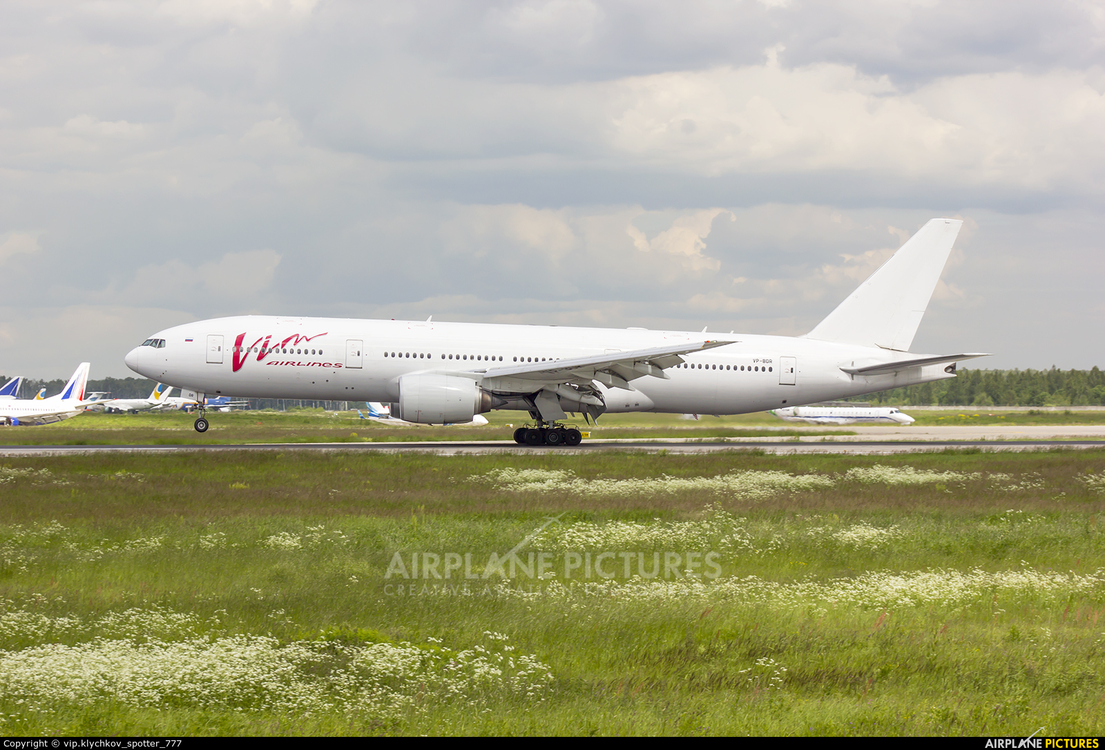 Vim Airlines VP-BDR aircraft at Moscow - Domodedovo