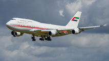 A6-COM - United Arab Emirates - Government Boeing 747-400 aircraft
