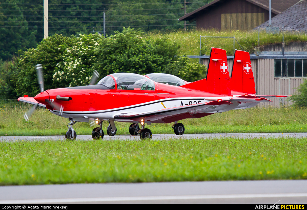 Switzerland - Air Force A-926 aircraft at Meiringen