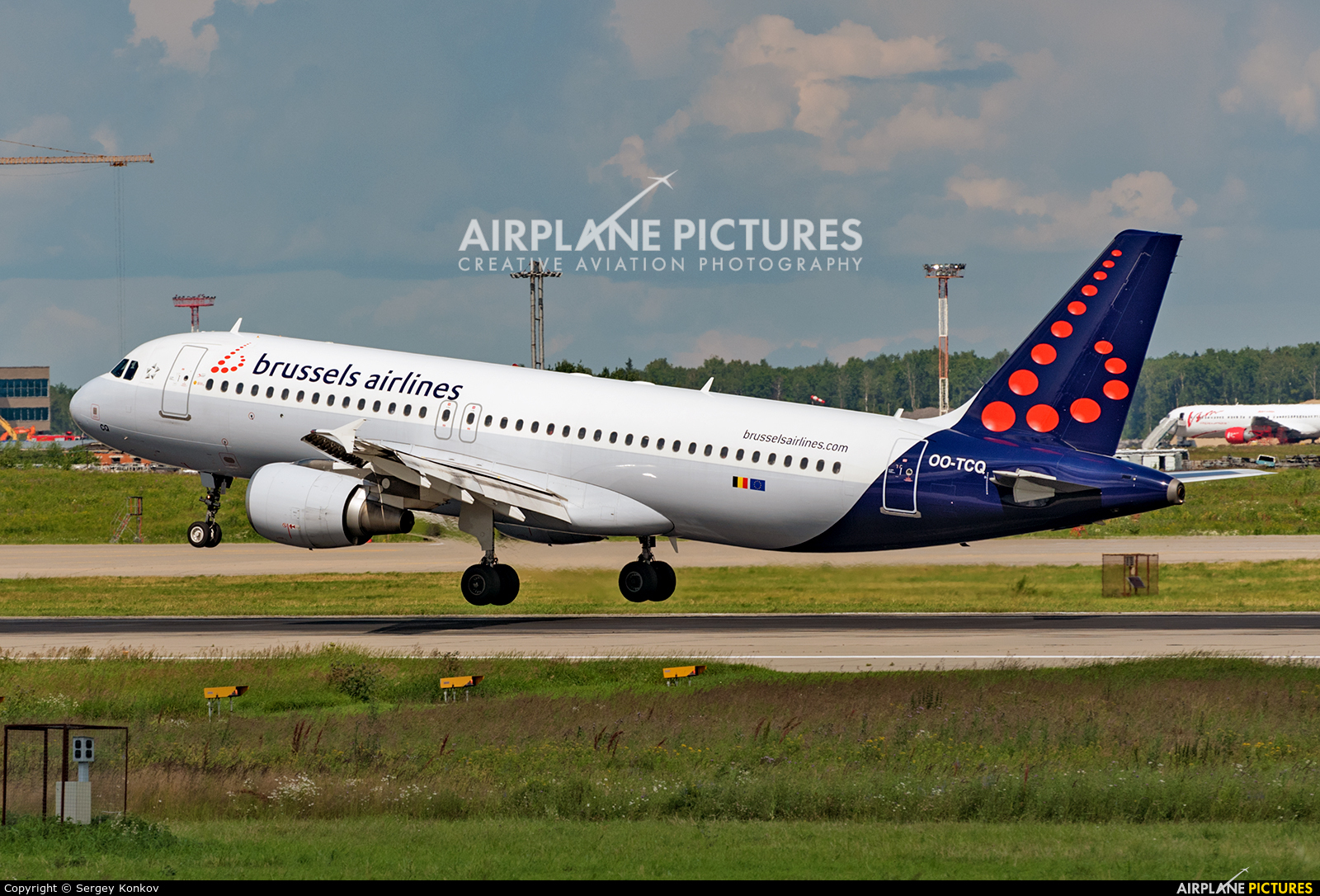 Brussels Airlines OO-TCQ aircraft at Moscow - Domodedovo