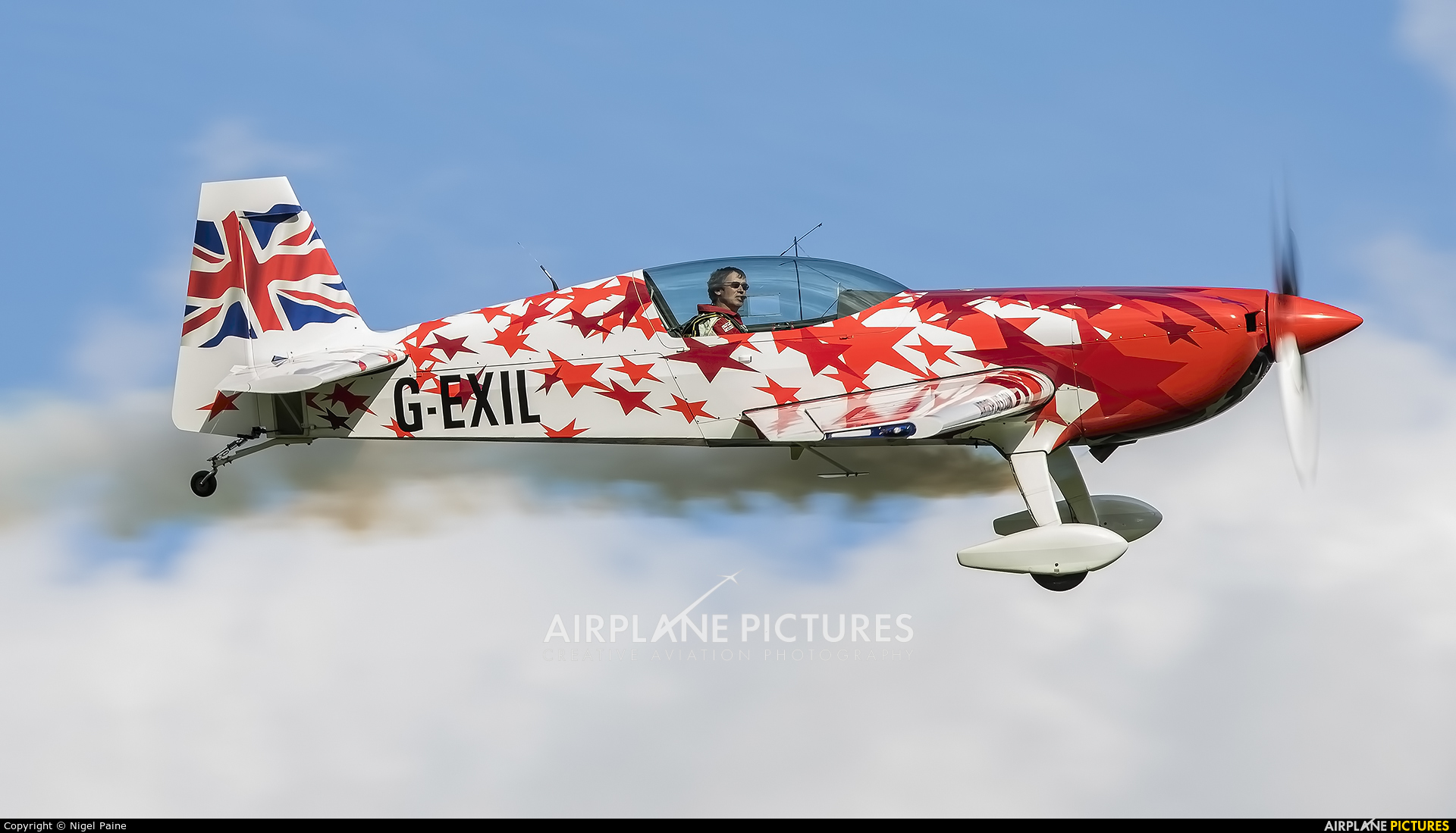 Private G-EXIL aircraft at Old Warden