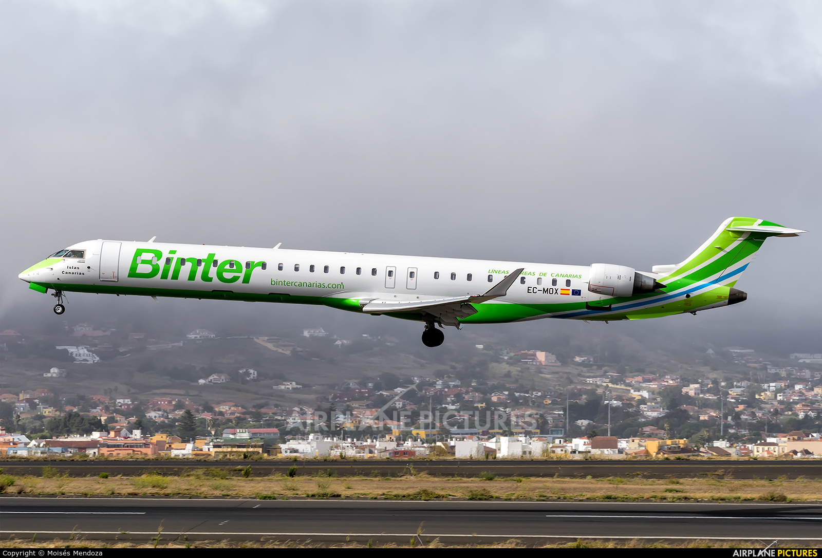 Binter Canarias EC-MOX aircraft at Tenerife Norte - Los Rodeos