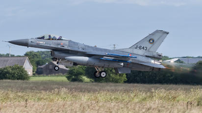 J-643 - Netherlands - Air Force General Dynamics F-16A Fighting Falcon