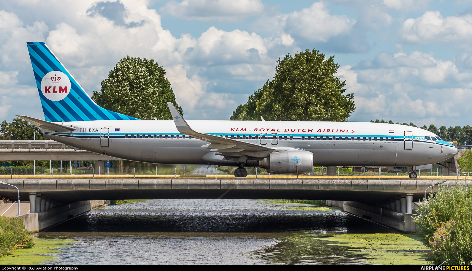 KLM PH-BXA aircraft at Amsterdam - Schiphol