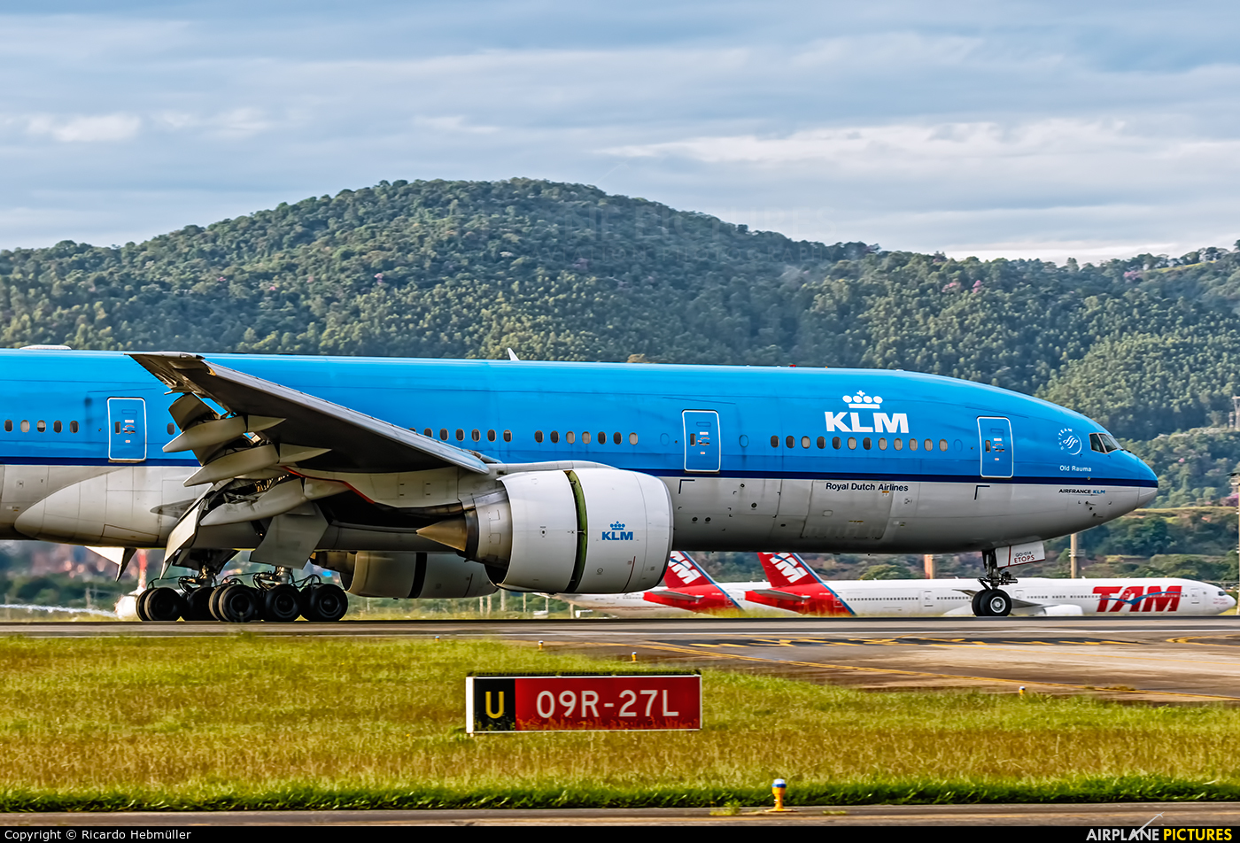 KLM PH-BQO aircraft at São Paulo - Guarulhos