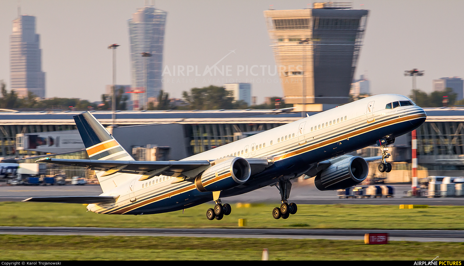 Privilege Style EC-HDS aircraft at Warsaw - Frederic Chopin