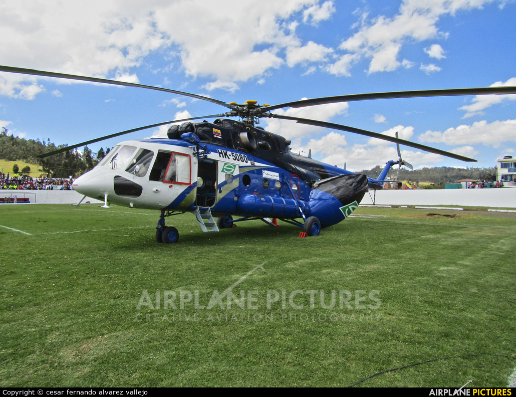 Helistar Colombia HK5080 aircraft at Off Airport - Colombia