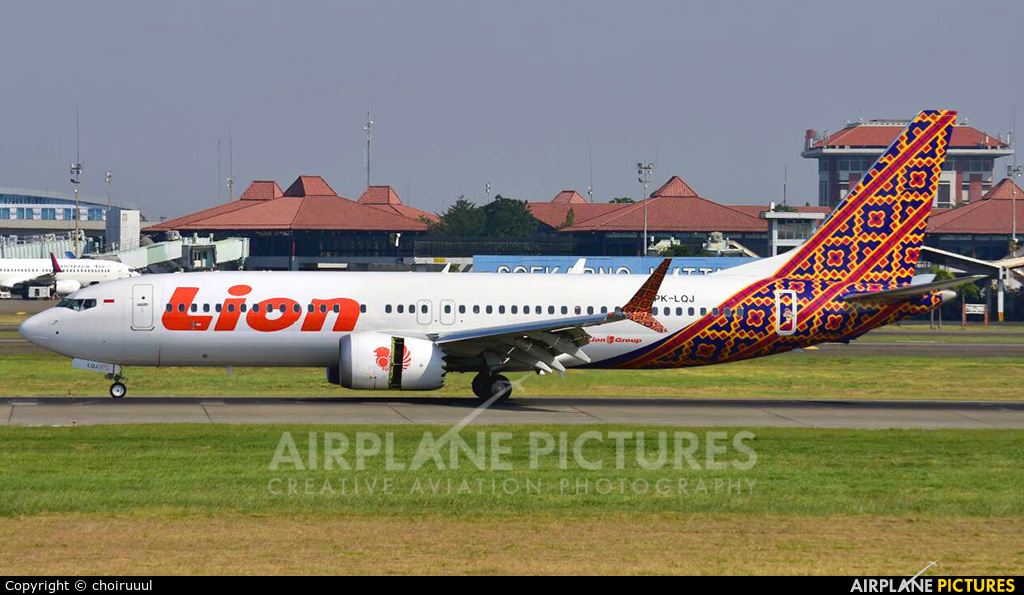 Lion Airlines PK-LQJ aircraft at Jakarta - Soekarno-Hatta Intl