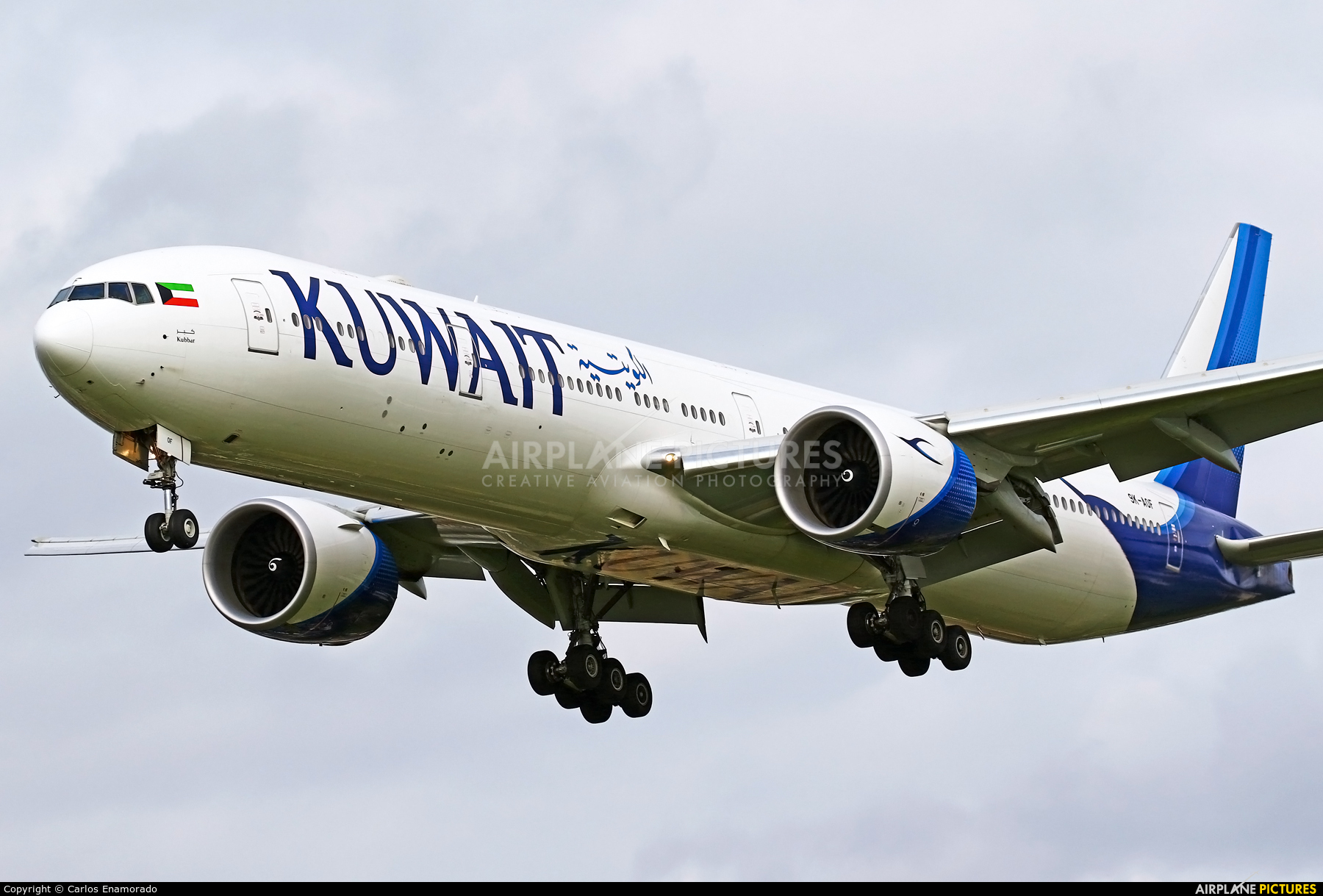 Kuwait Airways 9K-AOF aircraft at London - Heathrow