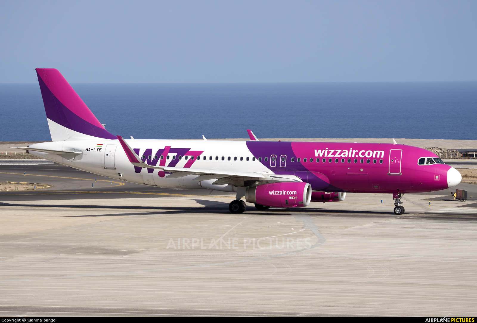 Wizz Air HA-LYE aircraft at Tenerife Sur - Reina Sofia