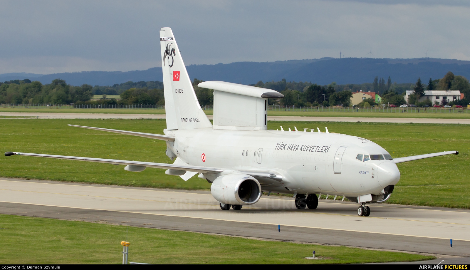 Turkey - Air Force 13-003 aircraft at Ostrava Mošnov
