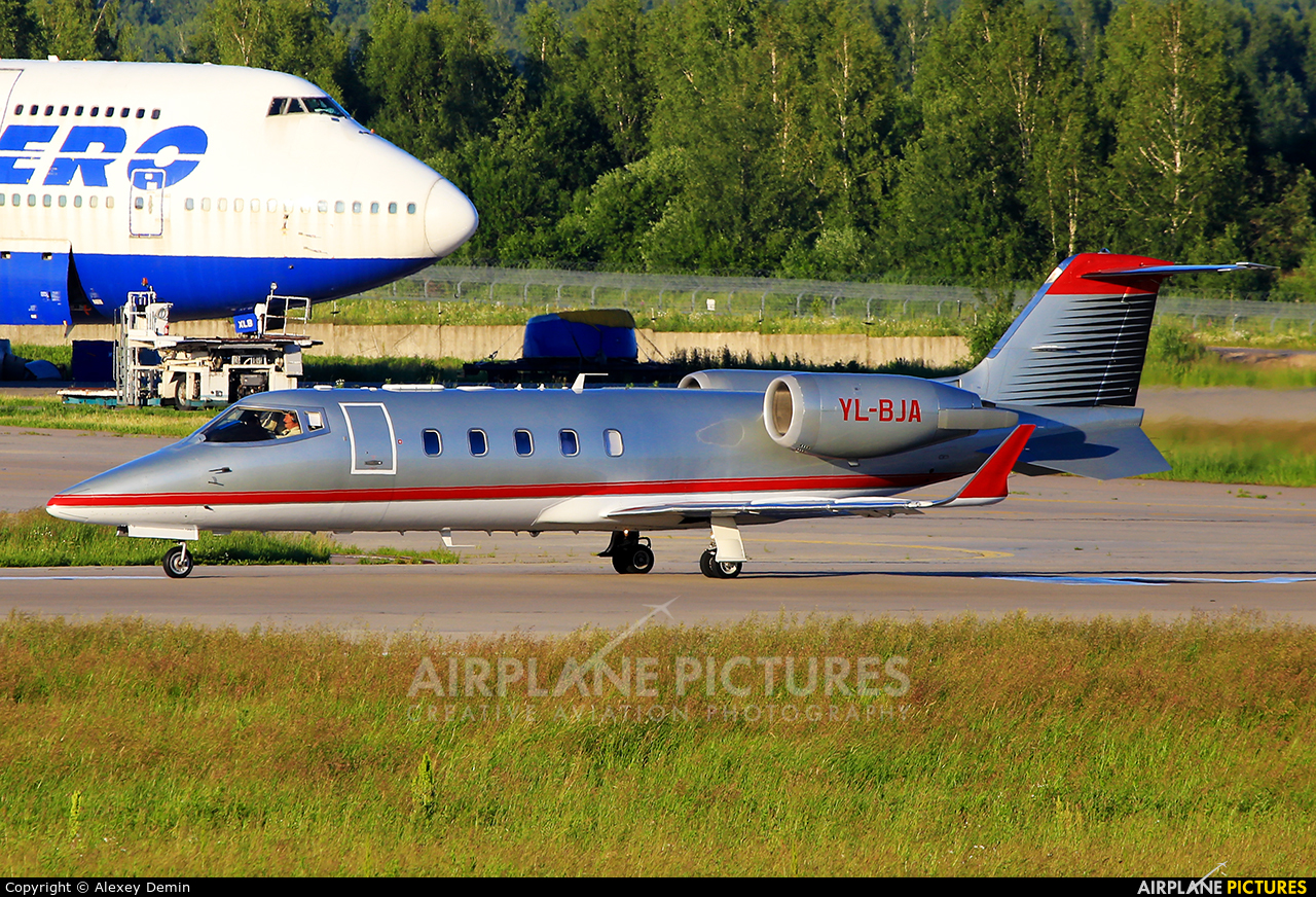 Private YL-BJA aircraft at Moscow - Domodedovo