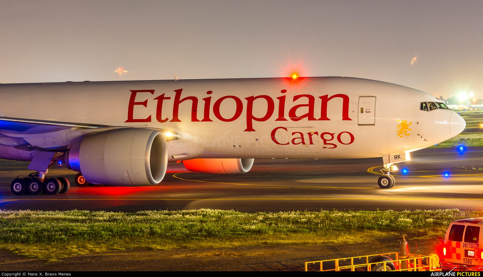 Ethiopian Cargo ET-ARK aircraft at Mexico City - Licenciado Benito Juarez Intl
