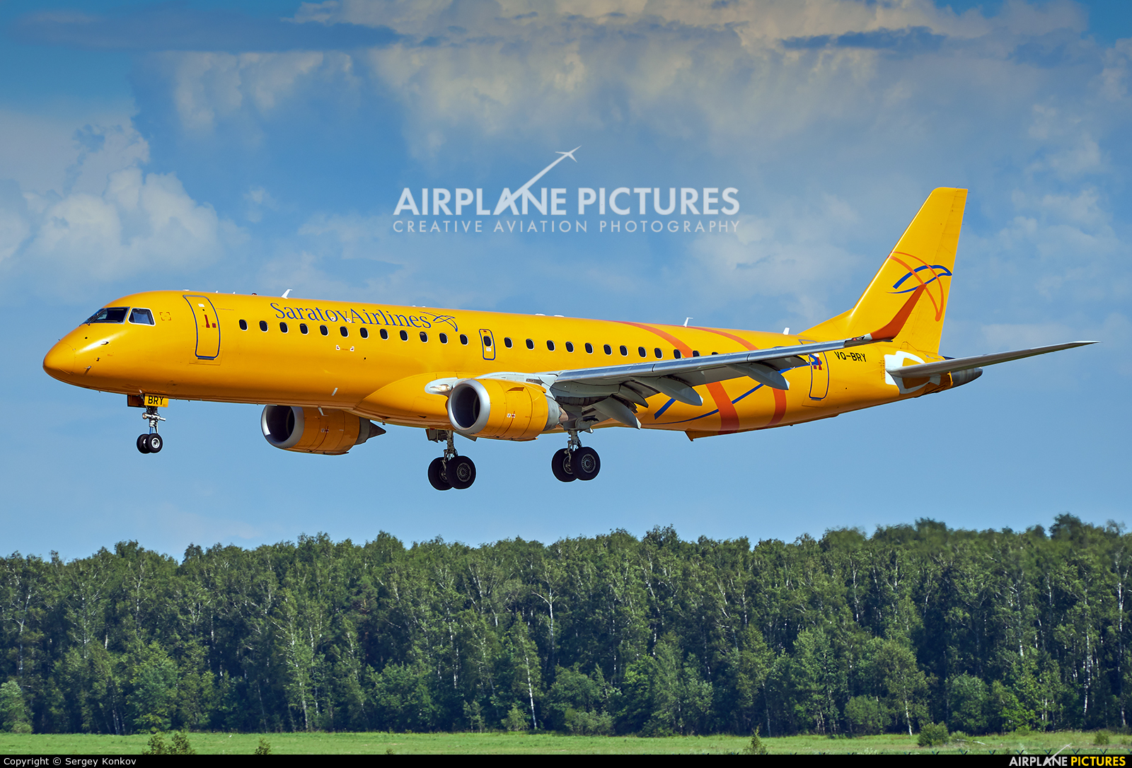 Saratov Airlines VQ-BRY aircraft at Moscow - Domodedovo