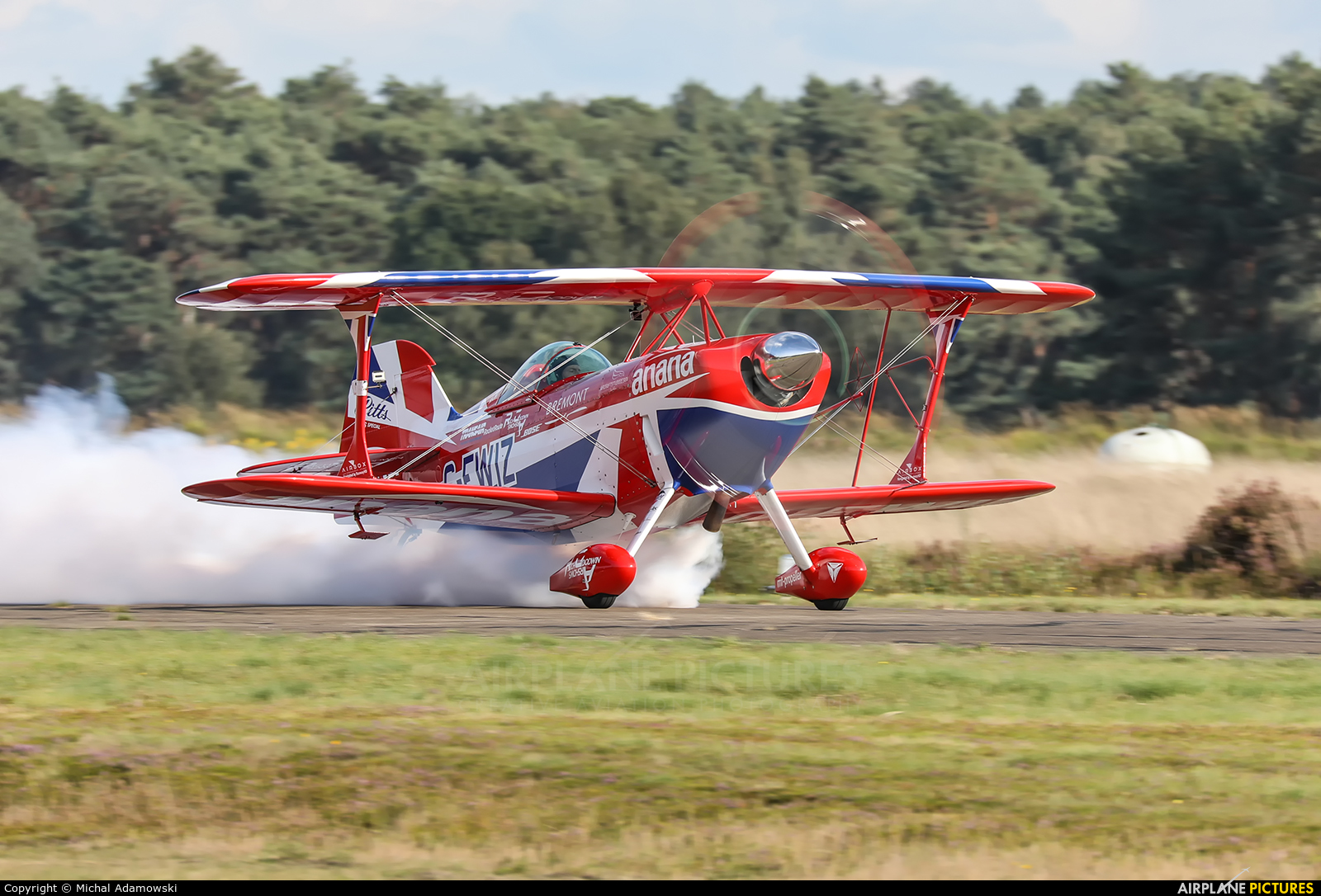 Rich Goodwin Airshows G-EWIZ aircraft at Leopoldsburg - Beverlo
