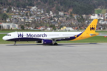 G-OZBT - Monarch Airlines Airbus A321