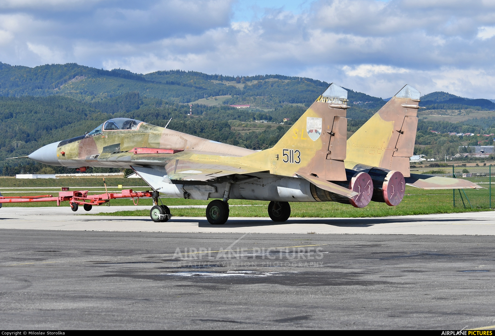 Slovakia -  Air Force 5113 aircraft at Sliač