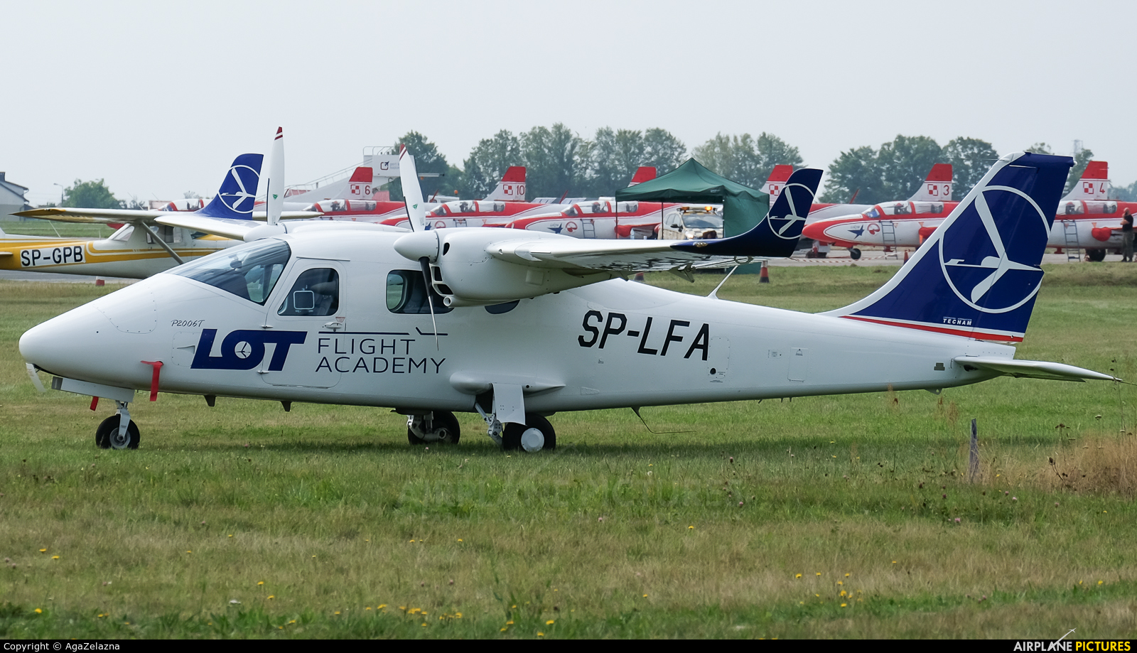 LOT - Polish Airlines SP-LFA aircraft at Radom - Sadków
