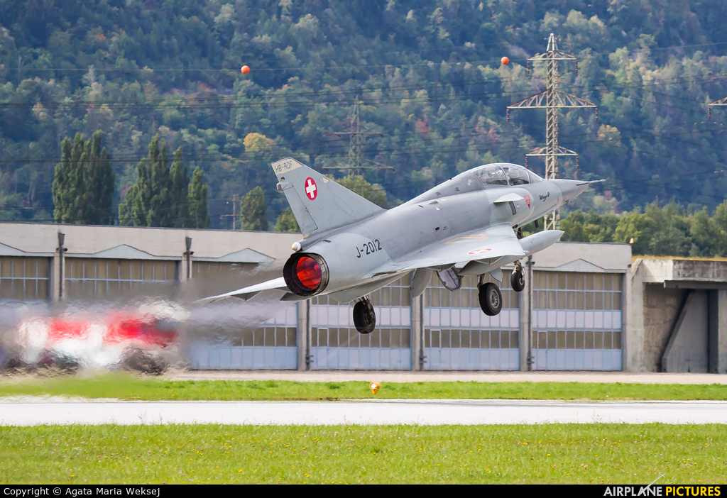Switzerland - Air Force J-2012 aircraft at Sion