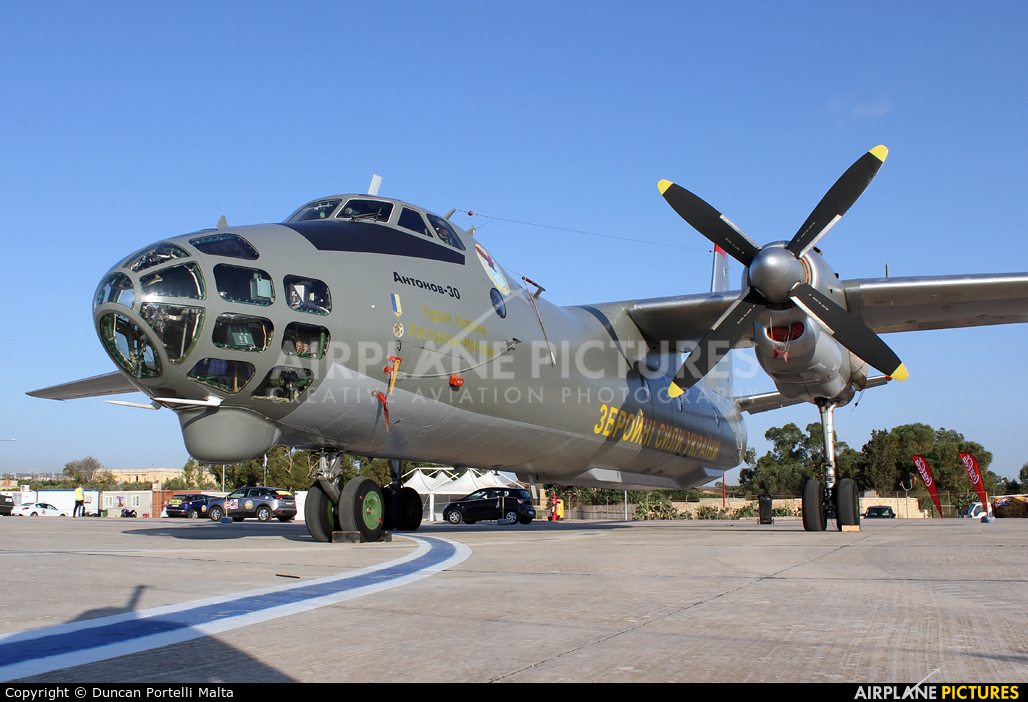 Ukraine - Air Force 86 aircraft at Malta Intl