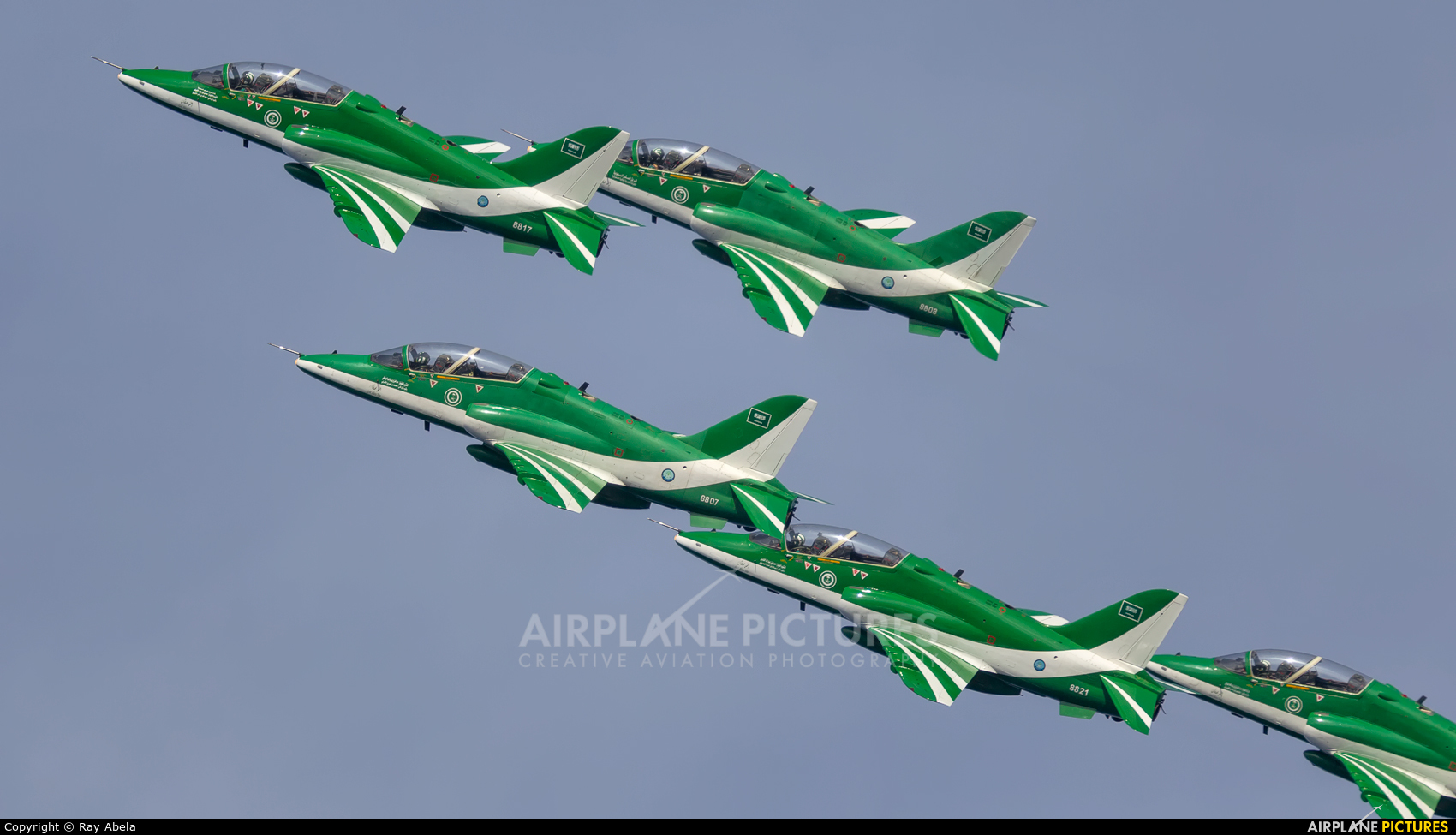 Saudi Arabia - Air Force: Saudi Hawks 8807 aircraft at Malta Intl