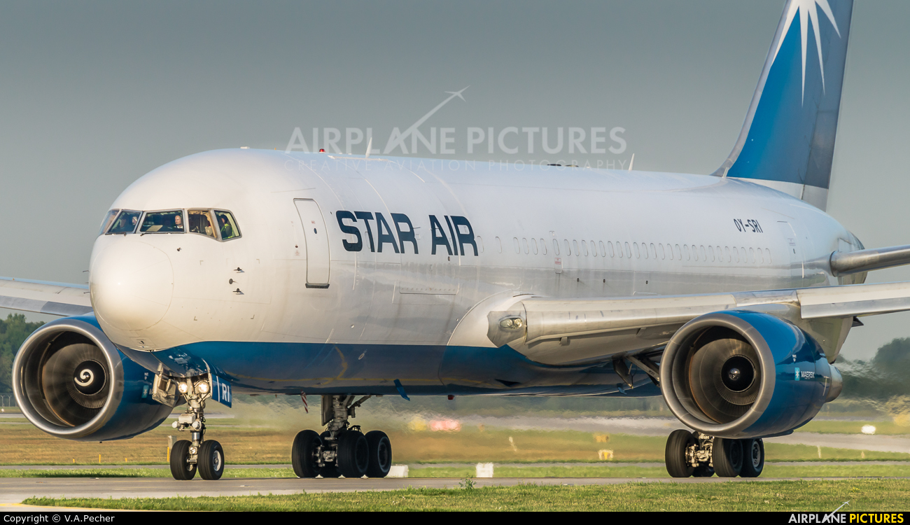 Star Air Freight OY-SRI aircraft at Munich
