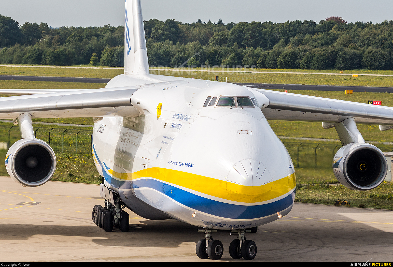 Antonov Airlines /  Design Bureau UR-82008 aircraft at Eindhoven