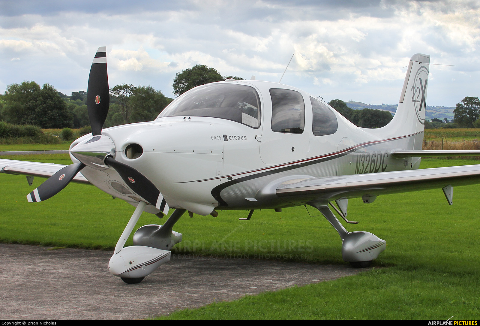 Private N236DC aircraft at Welshpool