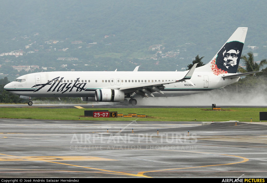 Alaska Airlines N530AS aircraft at San Jose - Juan Santamaría Intl