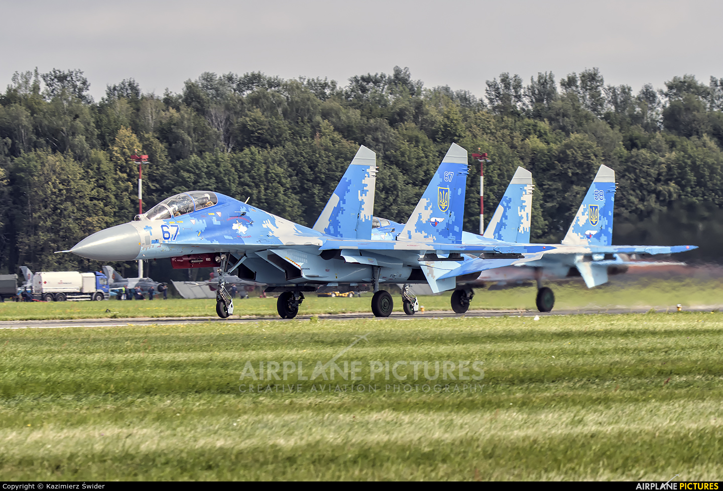 Ukraine - Air Force 67 aircraft at Radom - Sadków
