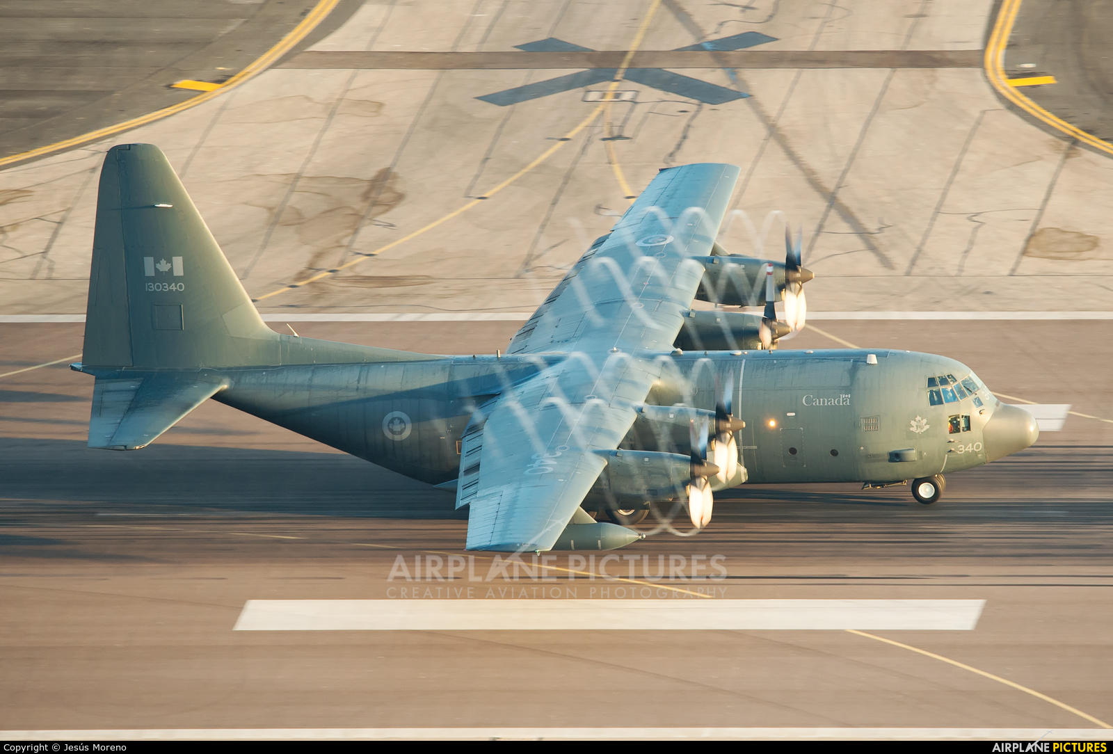 Canada - Air Force 130340 aircraft at Gibraltar