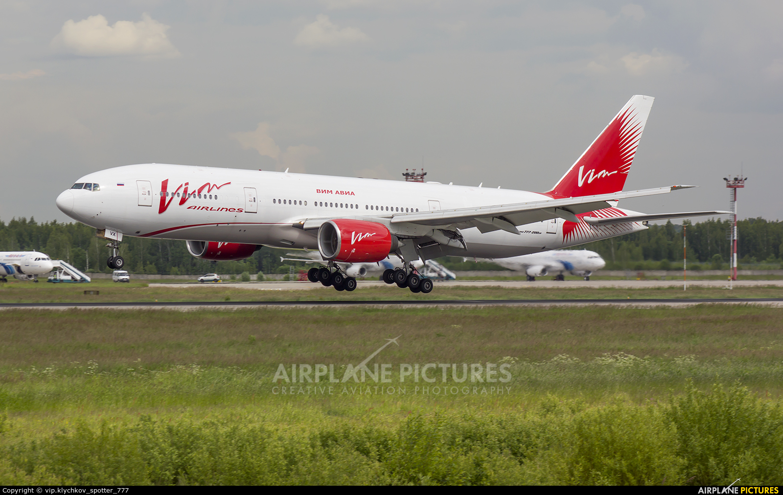 Vim Airlines VP-BVX aircraft at Moscow - Domodedovo