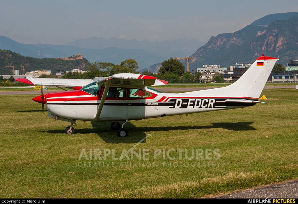 Private D-EDCR aircraft at Bolzano