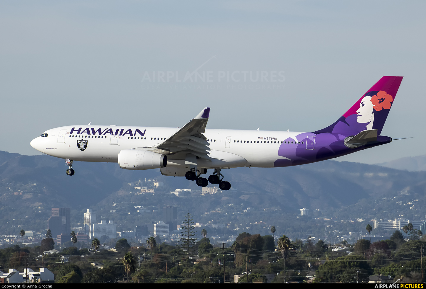 Hawaiian Airlines N379HA aircraft at Los Angeles Intl