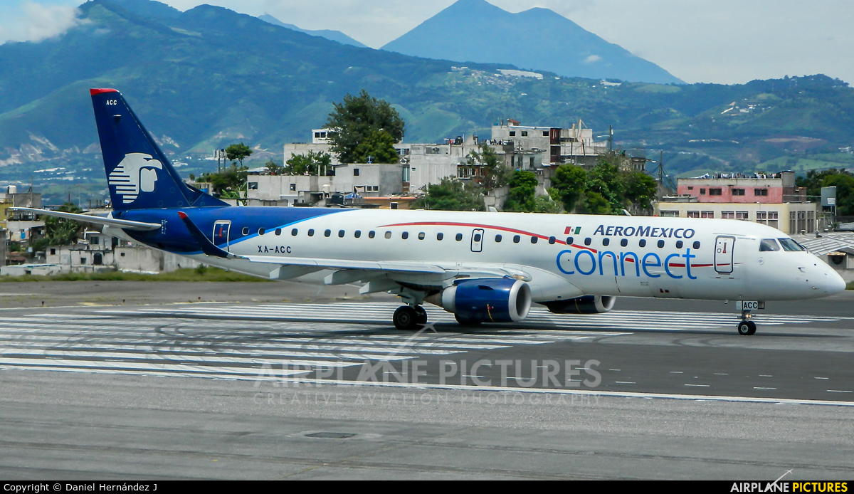 Aeromexico Connect XA-ACC aircraft at Guatemala - La Aurora