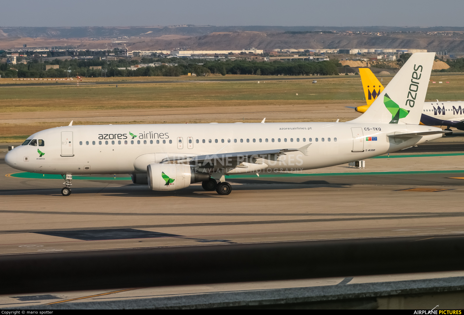 Azores Airlines CS-TKQ aircraft at Madrid - Barajas