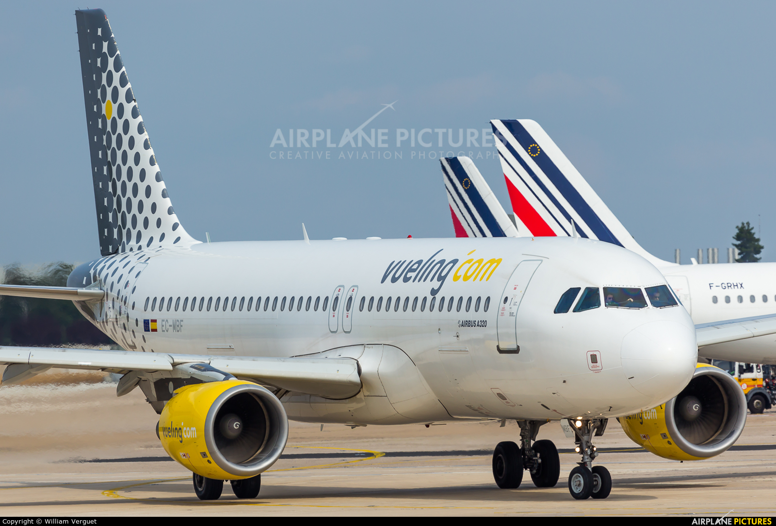 Vueling Airlines EC-MBF aircraft at Paris - Orly