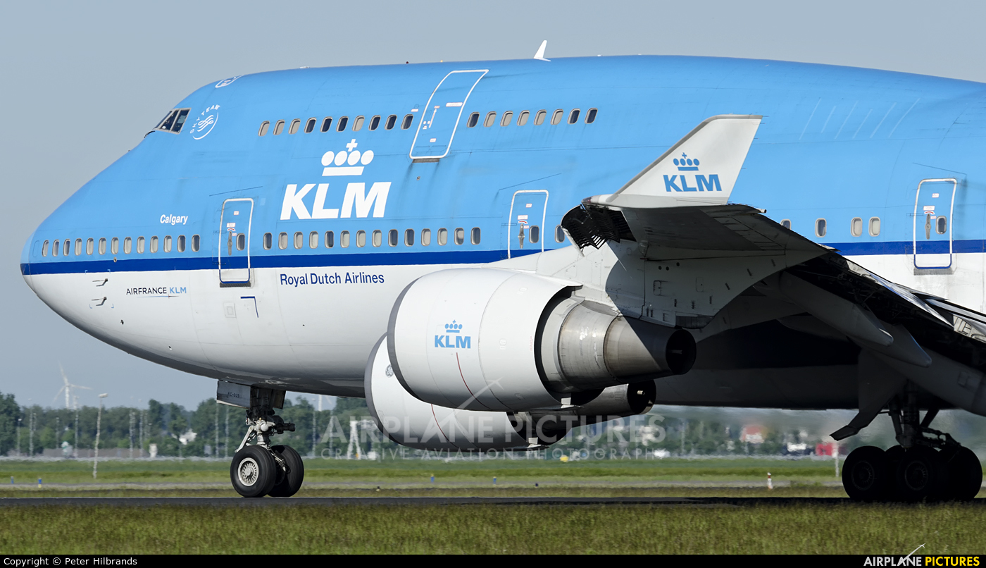 KLM PH-BFC aircraft at Amsterdam - Schiphol
