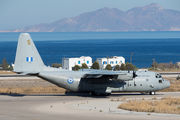 Lockheed C-130 Hercules visits Santorini title=