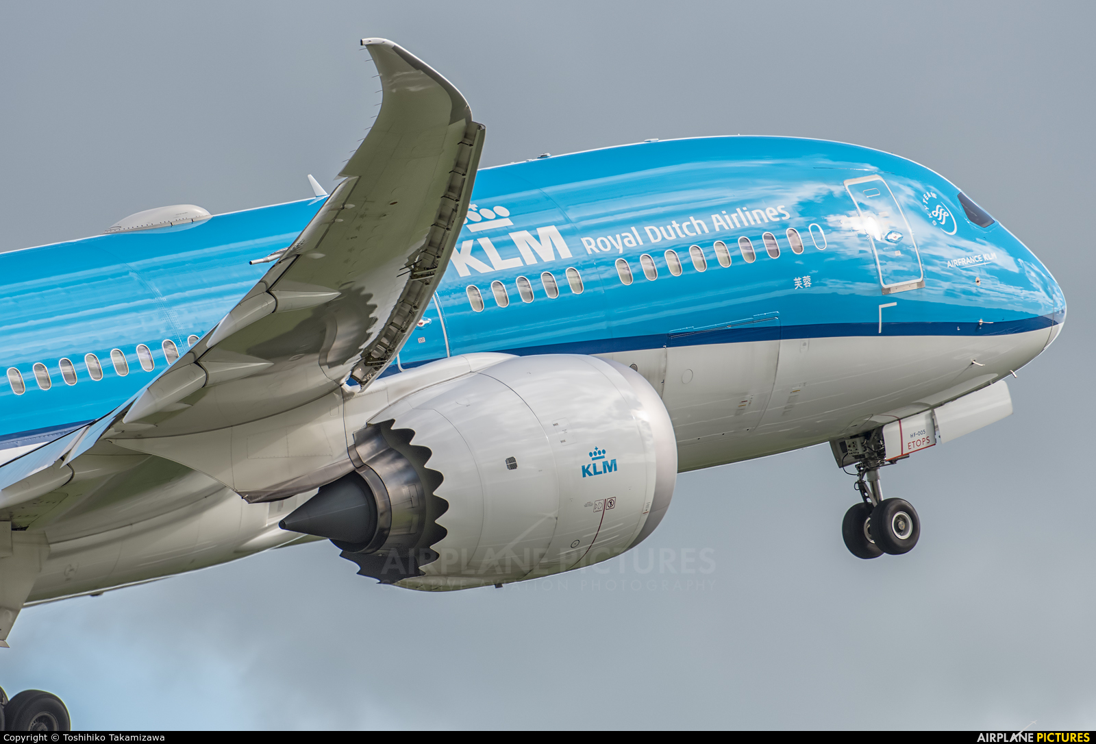 KLM PH-BHF aircraft at Amsterdam - Schiphol