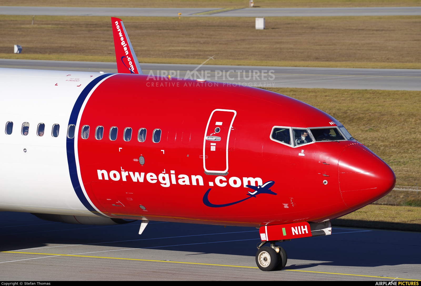 Norwegian Air Shuttle LN-NIH aircraft at Munich