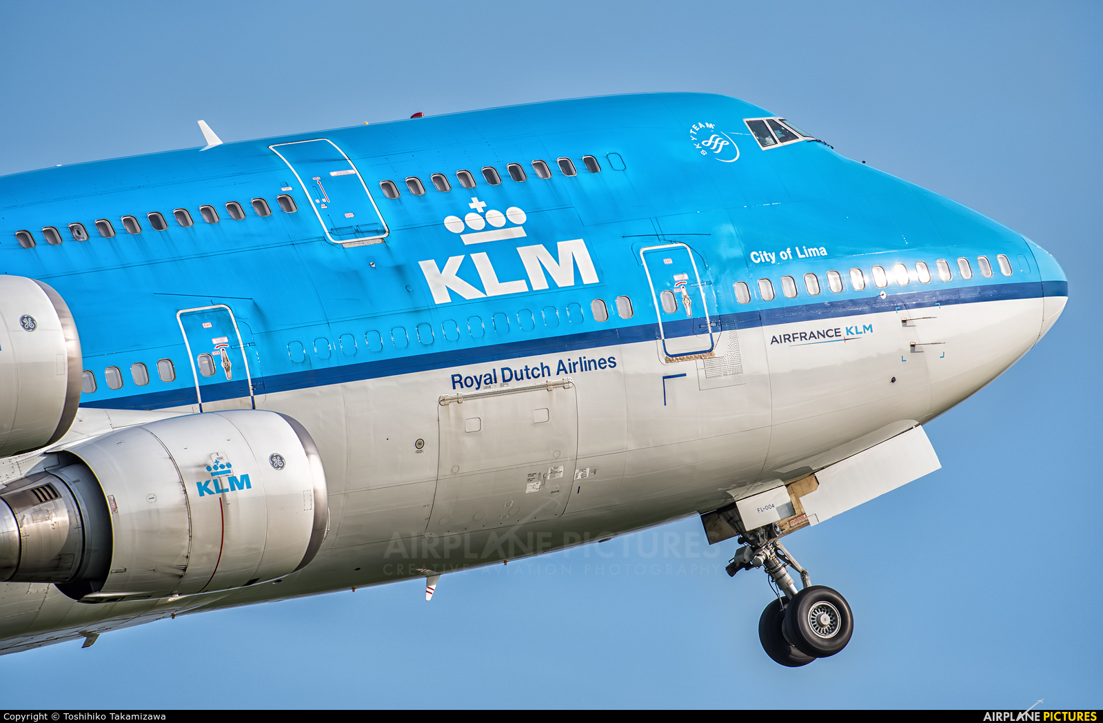 KLM PH-BFL aircraft at Amsterdam - Schiphol