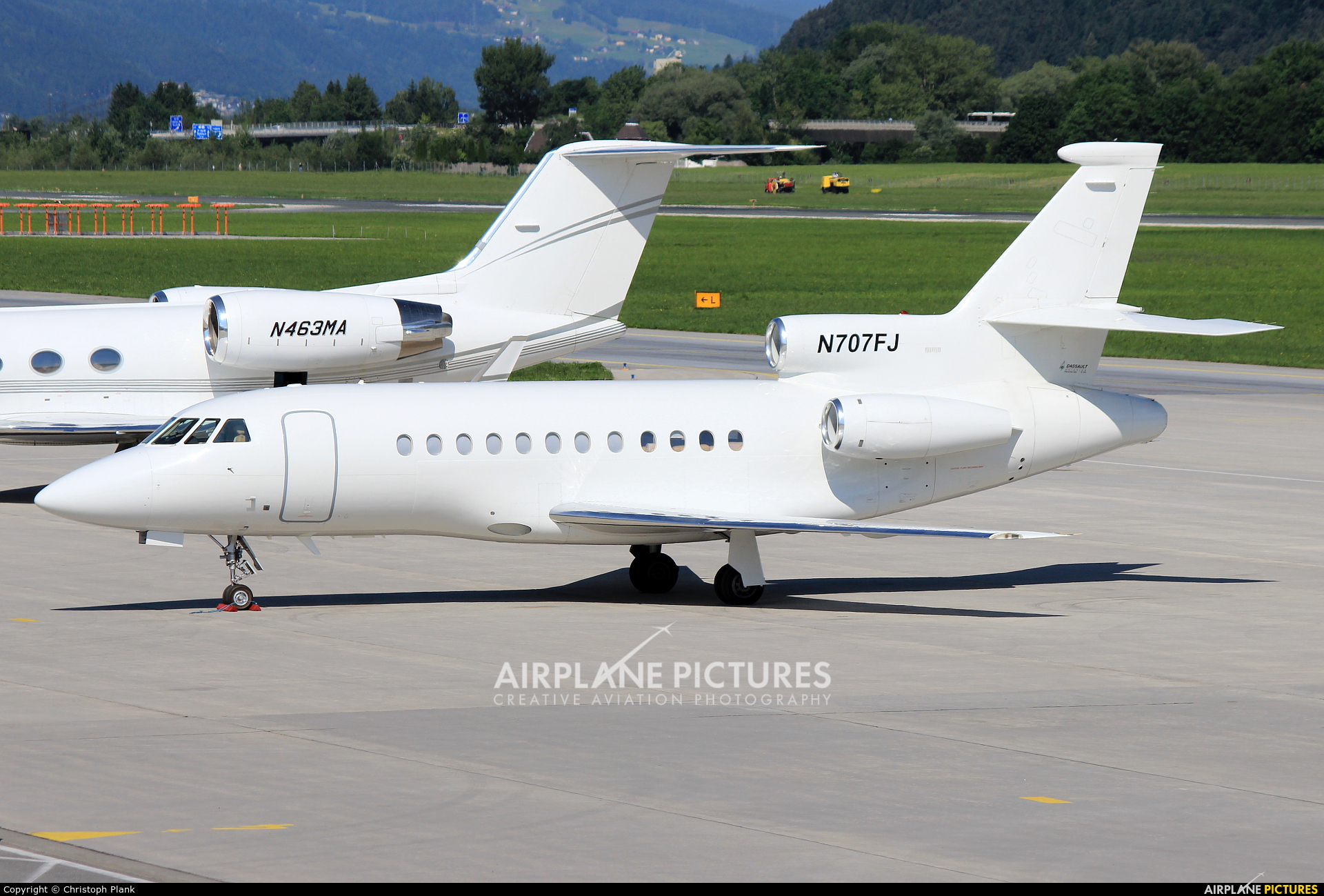 TVPX Aircraft Solutions Inc. Trustee N707FJ aircraft at Innsbruck