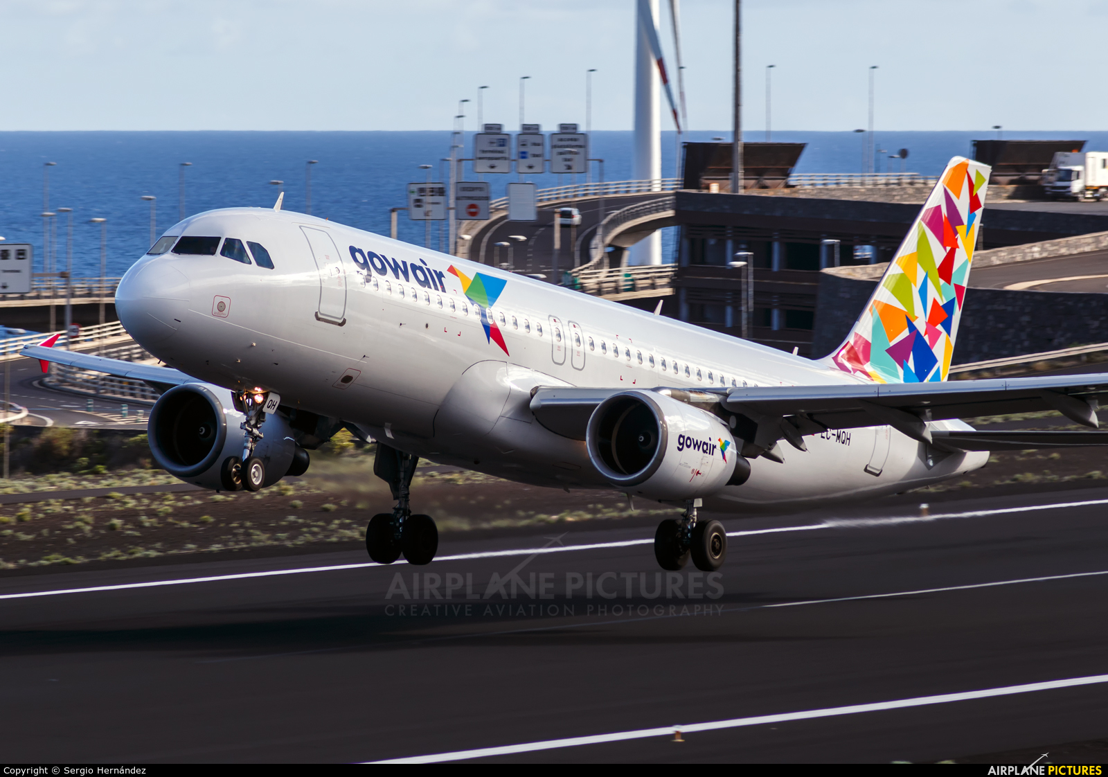Gowair Airlines EC-MQH aircraft at Santa Cruz de La Palma