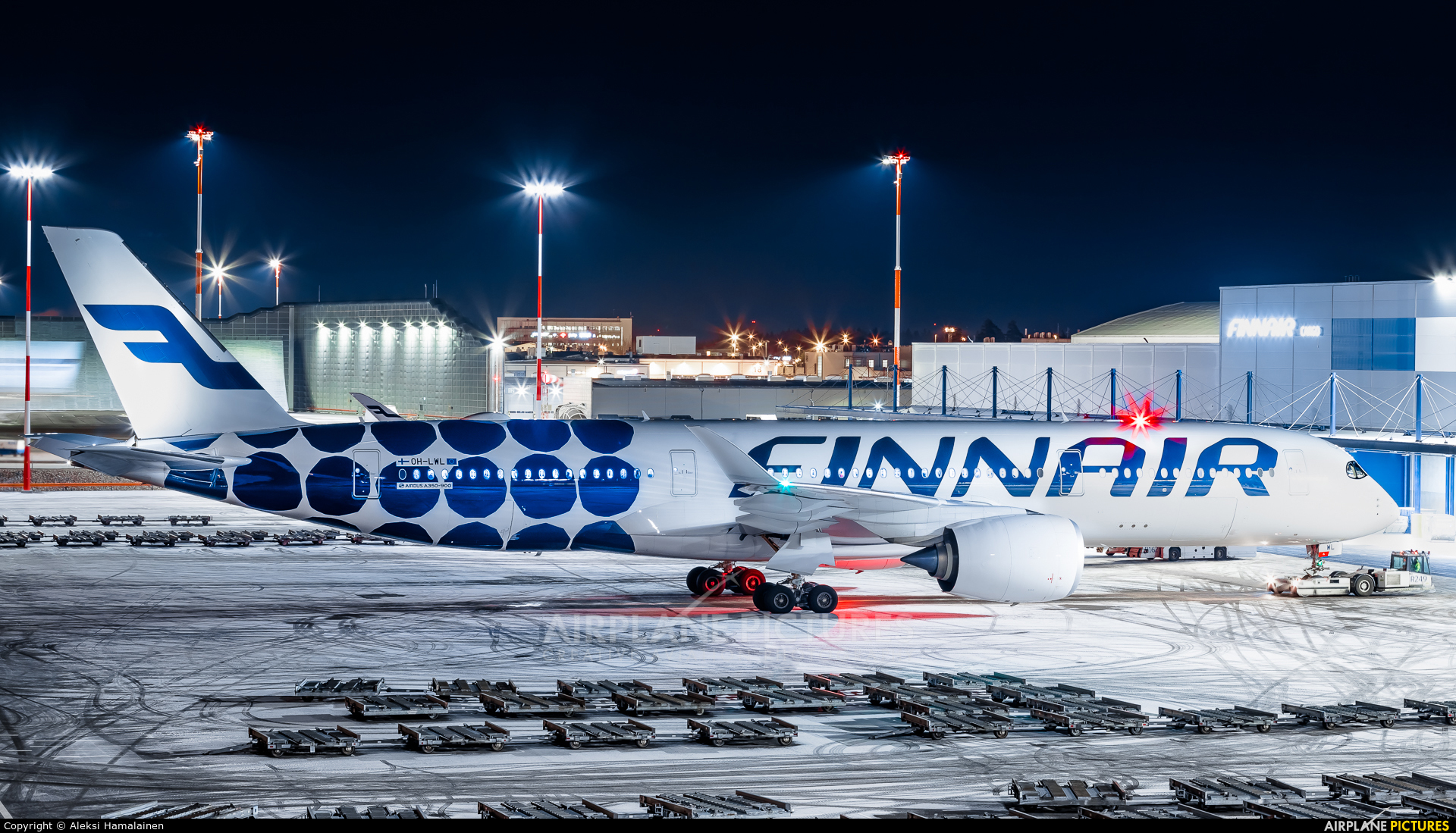 Finnair OH-LWL aircraft at Helsinki - Vantaa