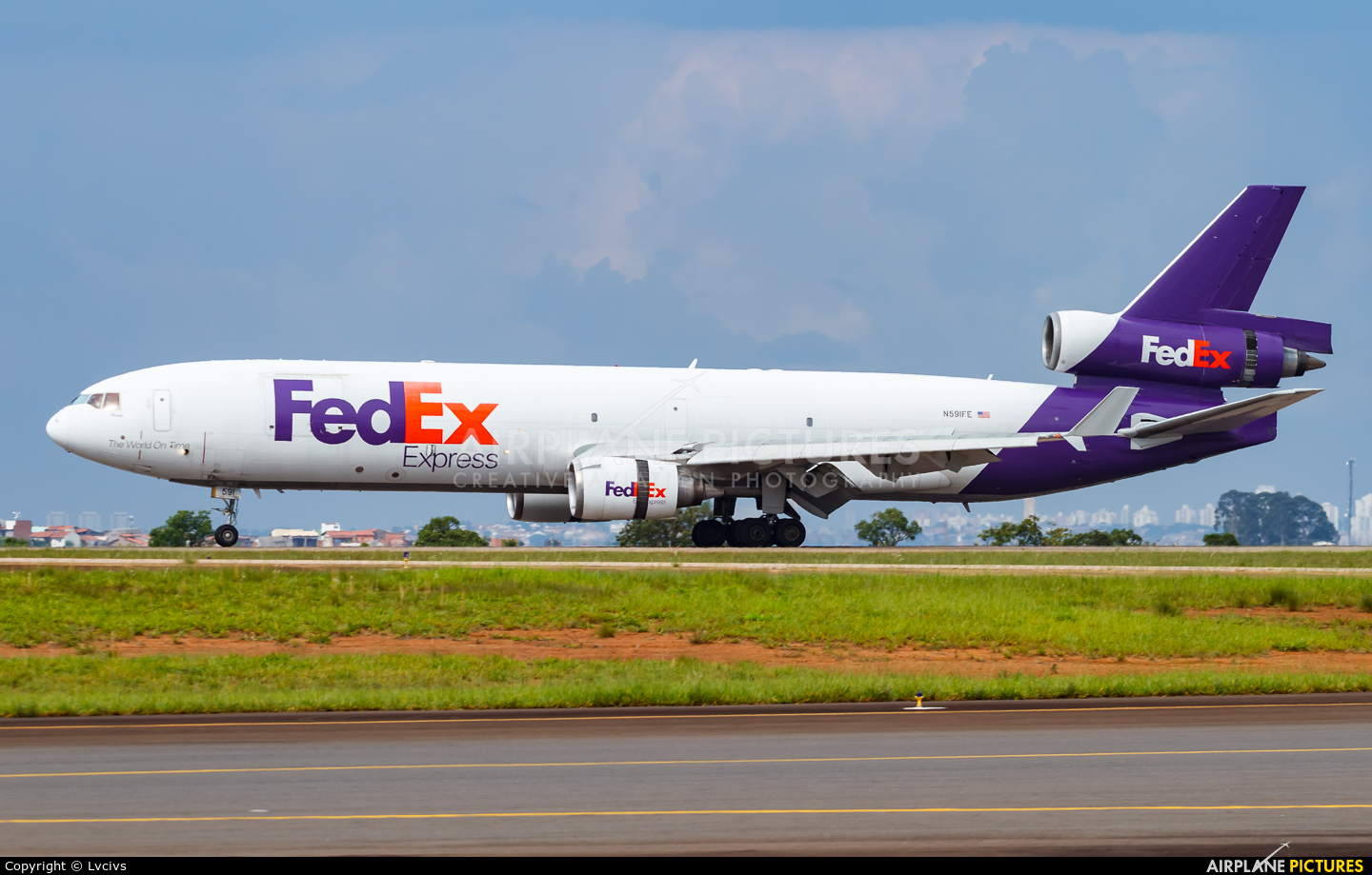 FedEx Federal Express N591FE aircraft at Campinas - Viracopos Intl