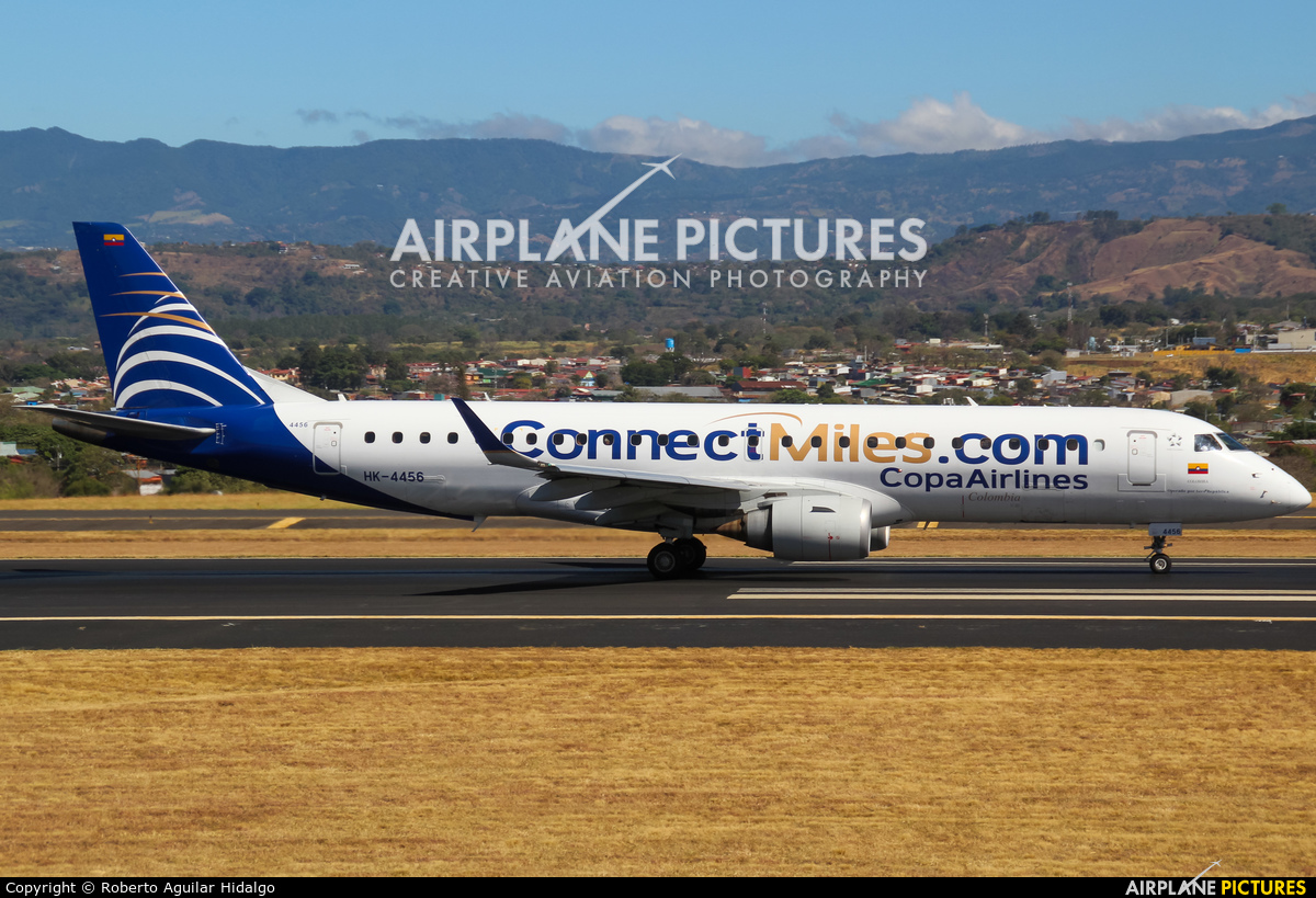 Copa Airlines HK-4456 aircraft at San Jose - Juan Santamaría Intl