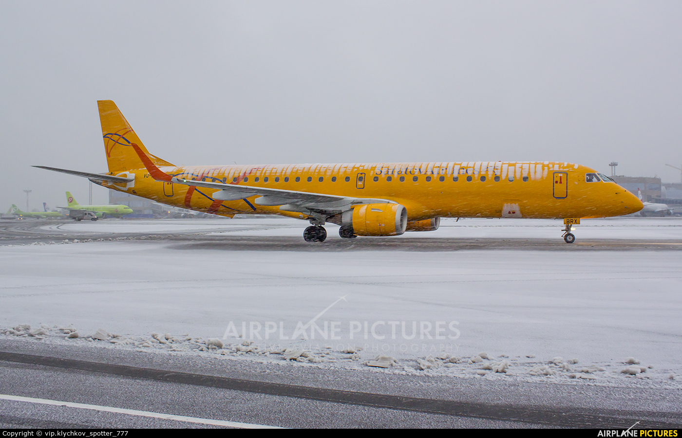 Saratov Airlines VQ-BRX aircraft at Moscow - Domodedovo